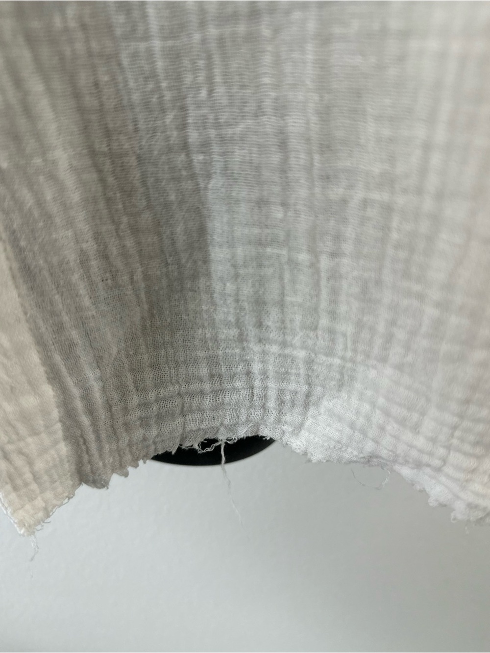 Urban Outfitters Cream Button-Front Gauze Shirt - Picture 6 of 12